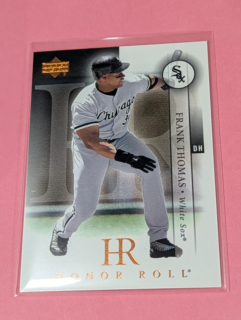 Frank Thomas Honor Roll Upper Deck Baseball Card - White/Black #63